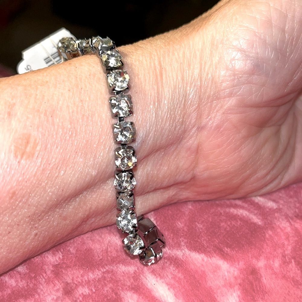 Betsey Johnson NWT rhinestone bracelet.
